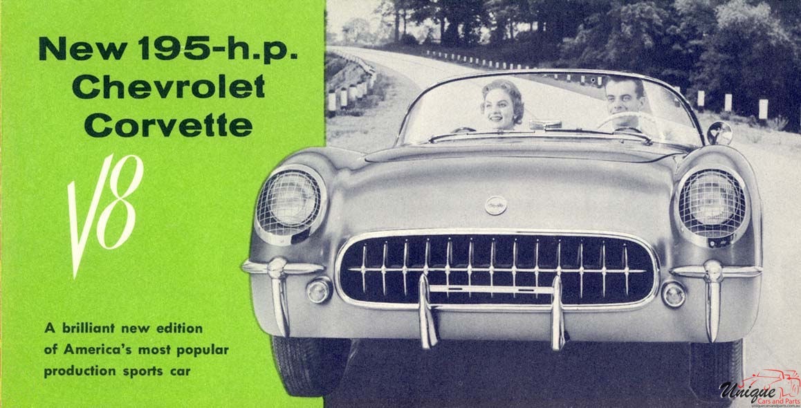 1955 Corvette Brochure